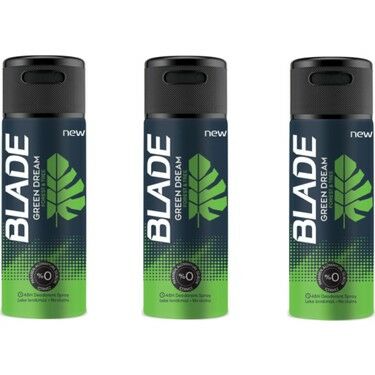 Blade Green Dream Erkek Deodorant 150 ml 3'lü