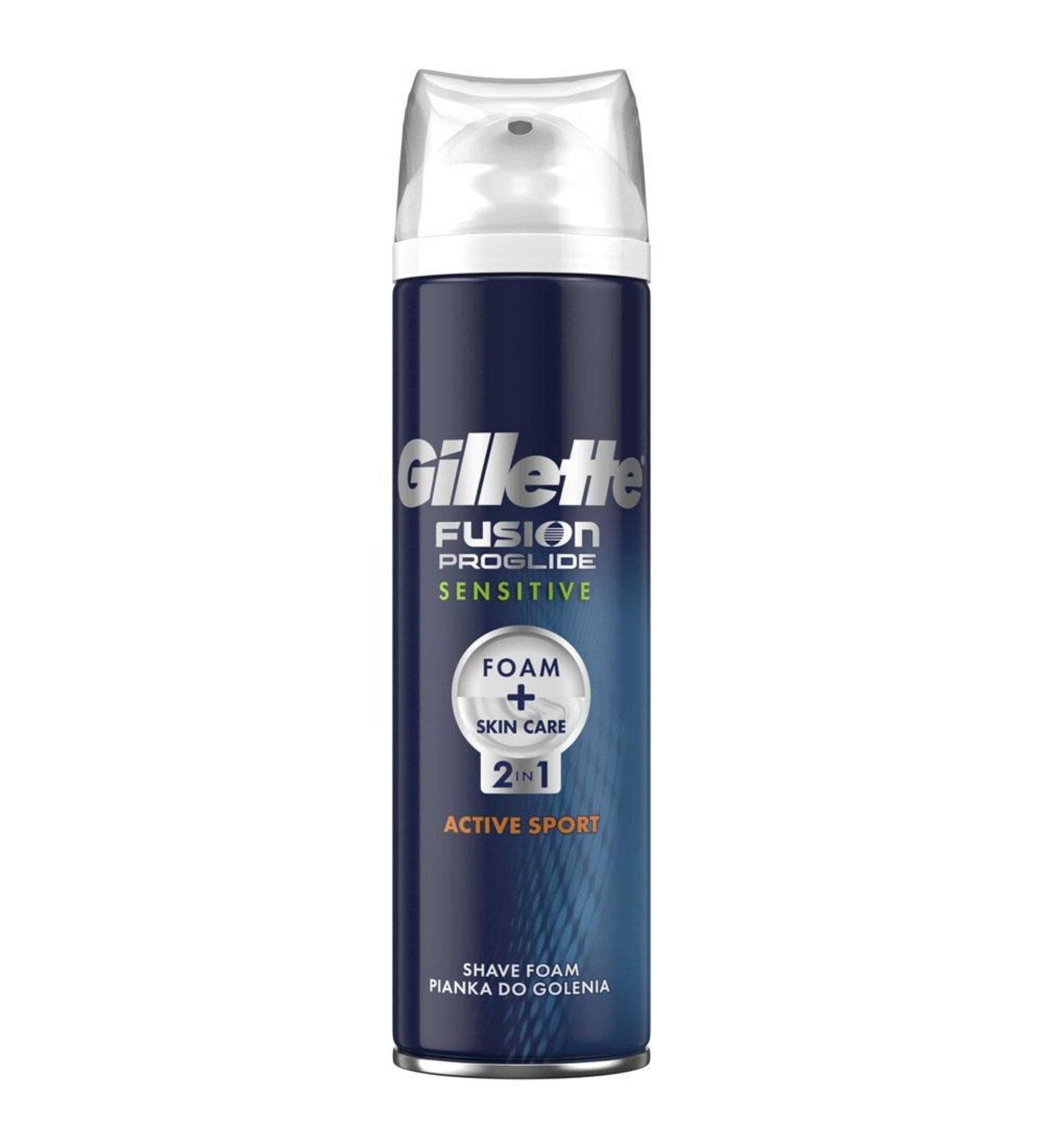 Gillette Tıraş Köpüğü Fusion Proglide Sensitive Active Sport 200 ml