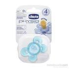 Chicco Comfort Emzik 4 Ay+ Silikon - Mavi