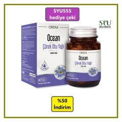 Ocean Çörekotu Yaği 1000Mg 60 Kapsül