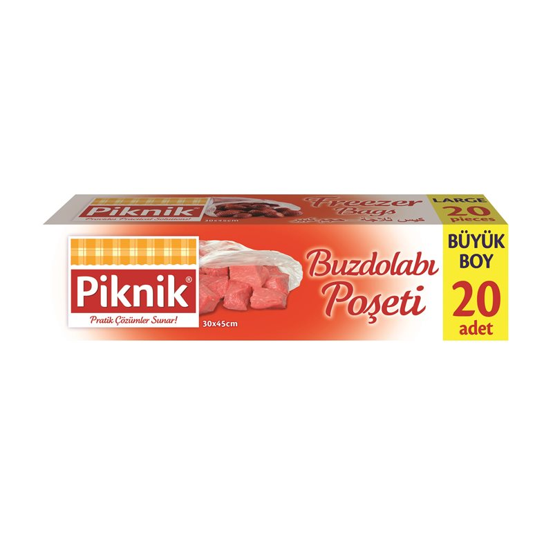 Piknik Gida Ambalaj Buzdolabi Poşeti Büyük 4Al3Öde 1531P