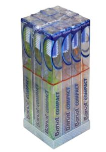 Banat Compact Diş Fırçası Medium 12 Adet