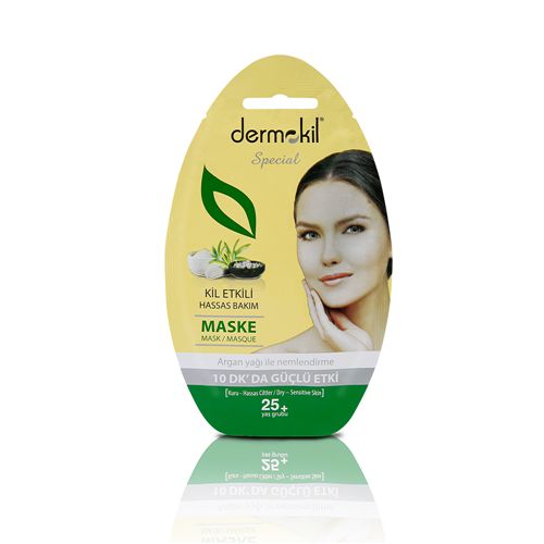 Dermokil Special Tek Kullanımlık Maske 25 Yaş + (Kuru / Hassas Ciltler)