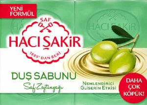 Hacı Şakir Saf Zeytinyağlı Duş Sabunu 4'lü