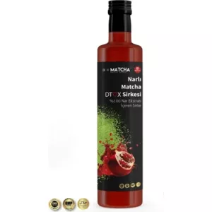 Matcha Narlı Detoks Sirke 250 ml