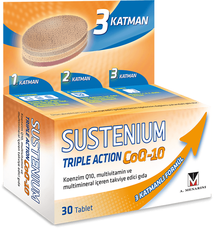 SUSTENİUM TRİPLE ACTİON 30 TABLET