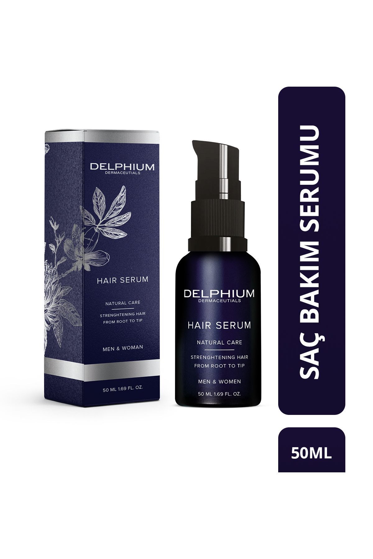 Delphium Men & Women Saç Serumu 50 ml