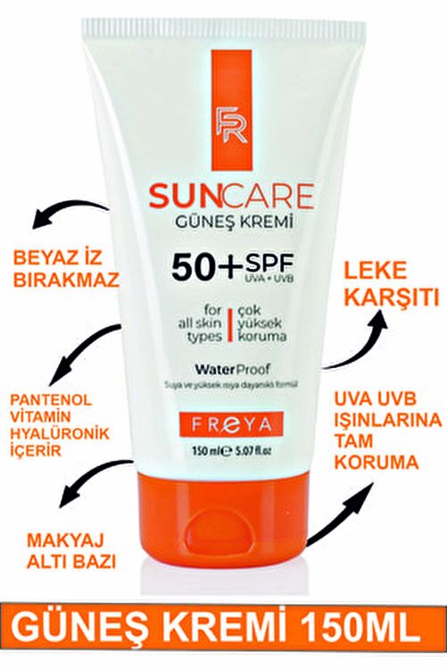 Freya Sun Care Güneş Kremi Tüp SPF50 150 ml