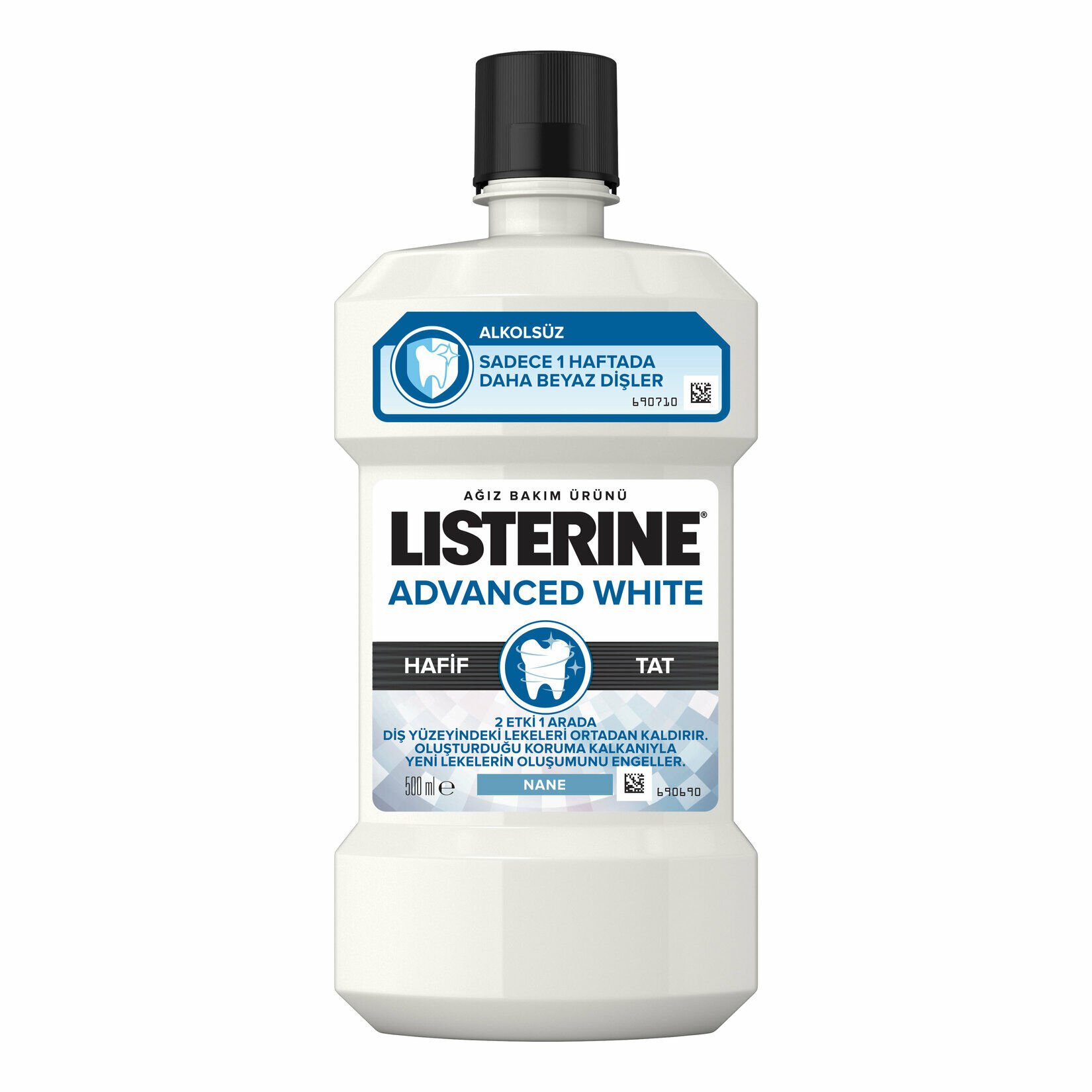 Listerine Advanced White Ağız Bakım Suyu 500 ml