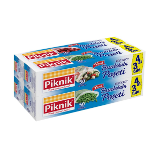 Piknik Gida Ambalaj Buzdolabi Poşeti Karma 4Al 3Öde 1537P