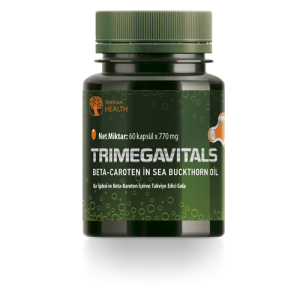 03/2021 Trimegavitals.Kır İğdesi Ve Beta-Karoten İçeren Takviye Edici Gıda