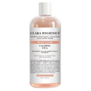 Clara Hygienics Calming Cica Leke Karşıtı Sakinleştirici Nemlendirici  Etkili Tonik 400 ml