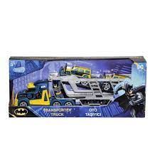 Batman İki Katlı Sürtmeli Araç Taşıyıcı Çekici Oyun Seti