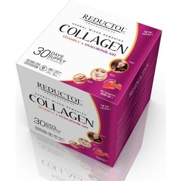 Reductol Toz Collajen Vitamin C & Hyaluronik Asitİçeren Gıda 300 gr