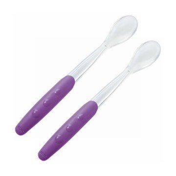 Nuk Silikon Kaşık 2'li 4+m