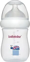 Bebedor Geniş Ağız Yavaş Akış Anti-Kolik PP Biberon Mavi Uğur Böceği 180 ml 97322