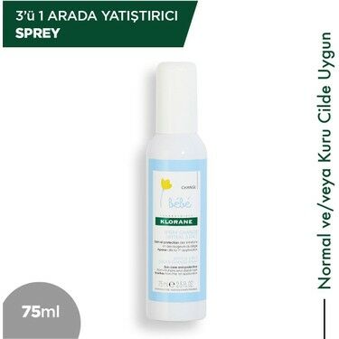 Bebe 3'ü 1 Arada Yatıştırıcı Sprey 75 ml