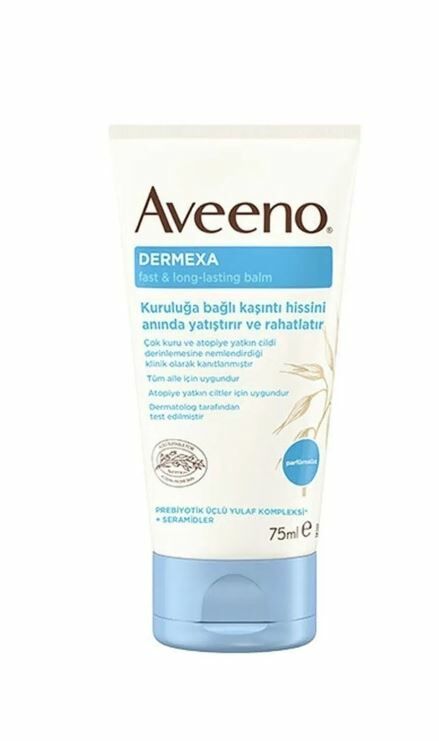 Aveeno Dermexa Itch Relief Balm 75 ml - Hızlı ve Uzun Ömürlü Kaşıntı Giderici Balsam