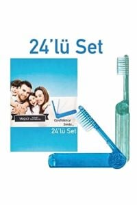 Vepa Pocket Seyahat Tipi Diş Fırçası 10'lu