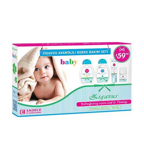 Zigavus Avantajlı Bebek Bakım Seti 4 lü