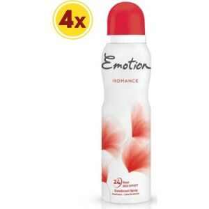 Emotion Romance Kadın Deodorant 150 ml - 4 Adet