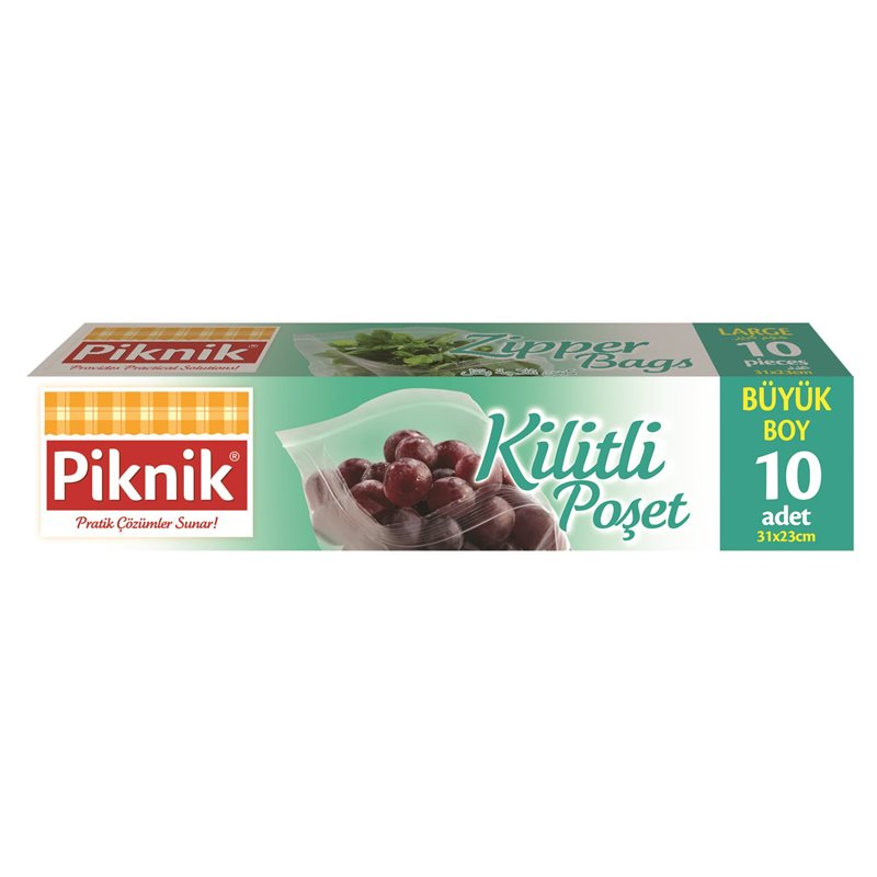 Piknik Gida Ambalaj Kap Bonesi 4'Lü 1404P