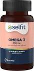 Selfit Omega 3 650 mg Balık Yağı 30 Kapsül