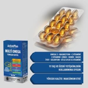 Active Plus Multi Omega 30 Kapsül