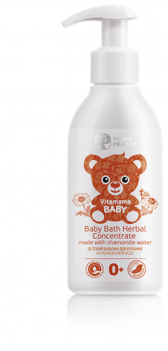Vitamama Baby Bitkisel Özlü Banyo Konsantresi 200Ml (Vitamama Baby Baby Bath Herbal Concentrate)