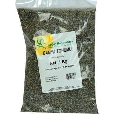 Doğan Doğal Bamya Tohumu 1000 gr