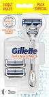 Gillette Skinguard Tıraş Makinesi + 3'lü Yedek Tıraş Bıçağı