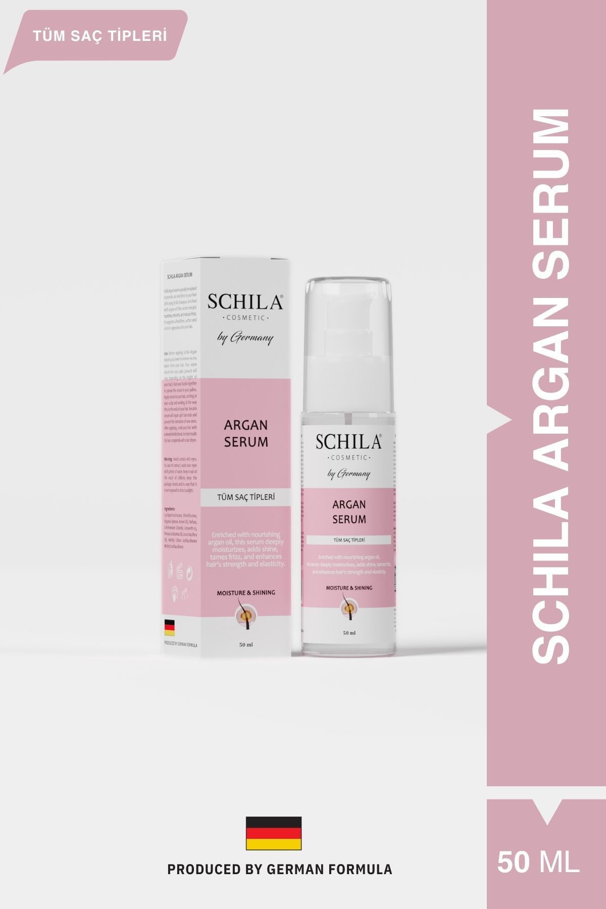 Schila Argan Serum Tüm Saç Tipleri 50 ml