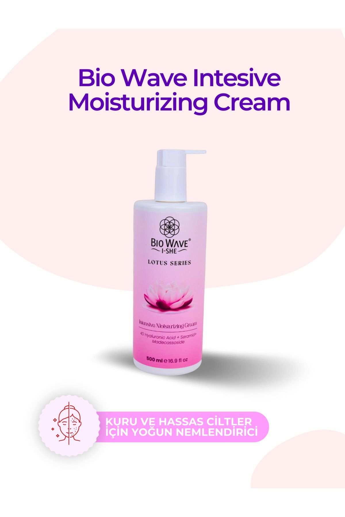 Bio Wave Intensive Moisturizing Cream 500 ml