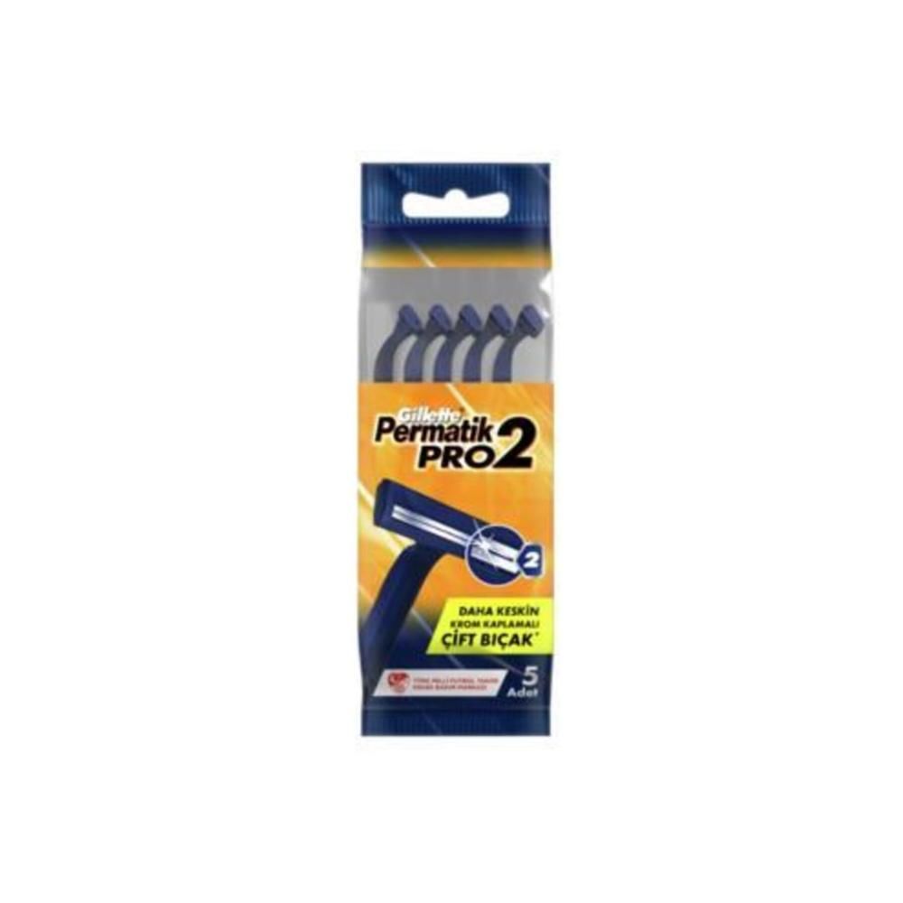 Gillette Permatik Pro 2 Tıraş Bıçağı - Tekli