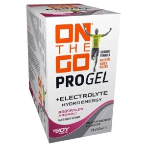 On The Go Progel + Electrolyte Böğürtlen Aromalı 60 ml 24'lü