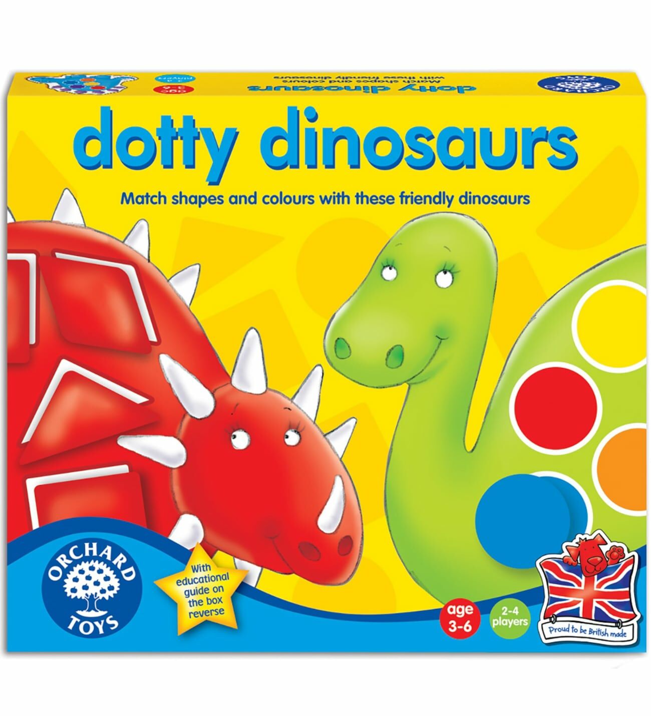 Orchard Toys 62 Benekli Dinazorlar Puzzle 3-6 Yaş