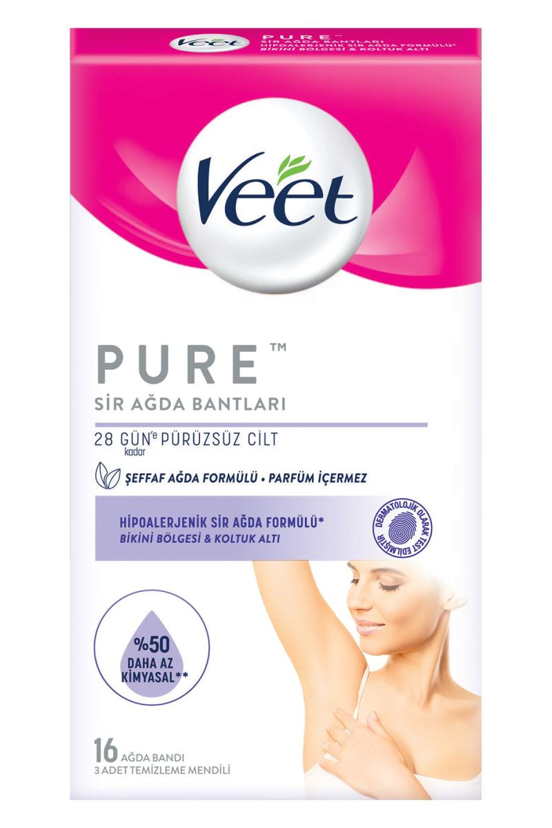 Veet Agda Bandı Pure Bıkını 16Lı