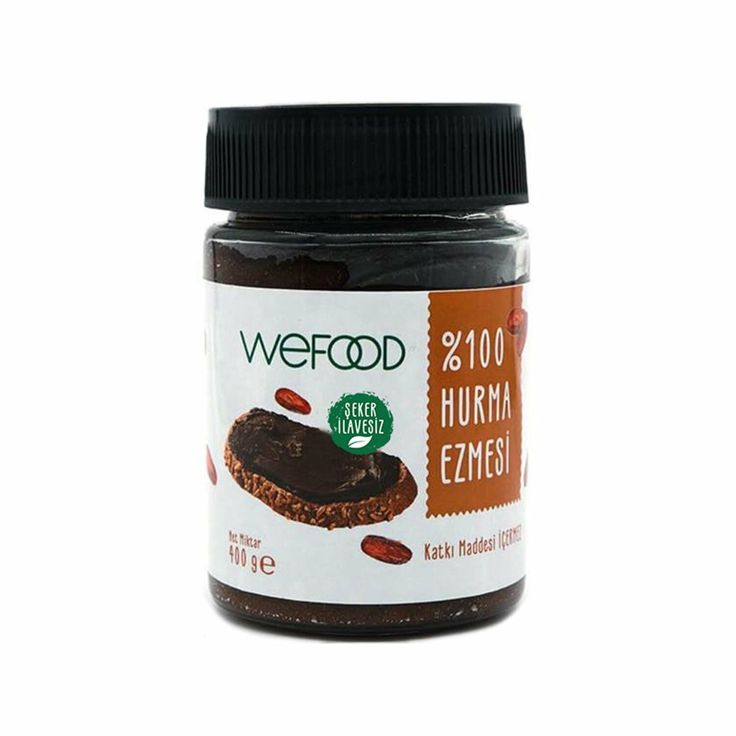 Wefood %100 Sade Hurma Ezmesi  400 gr