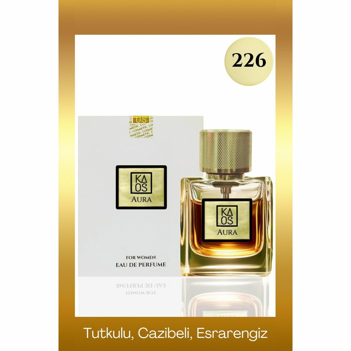 Kaos Aura EDP 226 Black Optimum Kadın Parfüm 50 ml