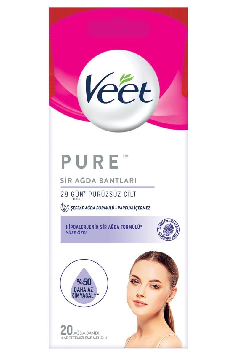 Veet Agda Bandı Pure Yuz 20 Lı