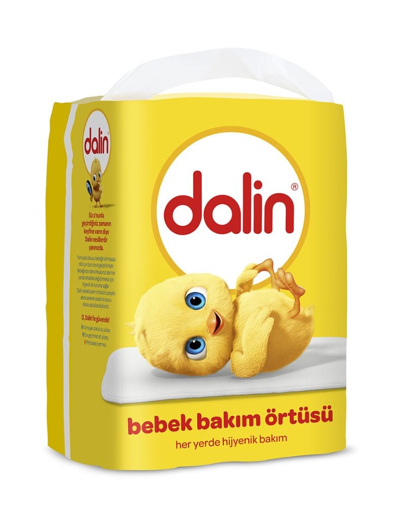 Dalin Bebek Bakim Örtüsü 60X60 10Lu