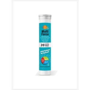Force Nutrition Multiforce Efervesan 20 Tablet - 2 Adet