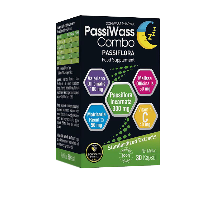 Passiwass Combo Passiflora 30 Kapsül