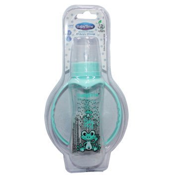 Babytime PP Kulplu Biberon Silikon Damaklı Uçlu 250ml 0-6 Ay BT071