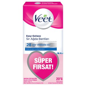 Veet Agda Bantları Hassas 20 Lı Promo