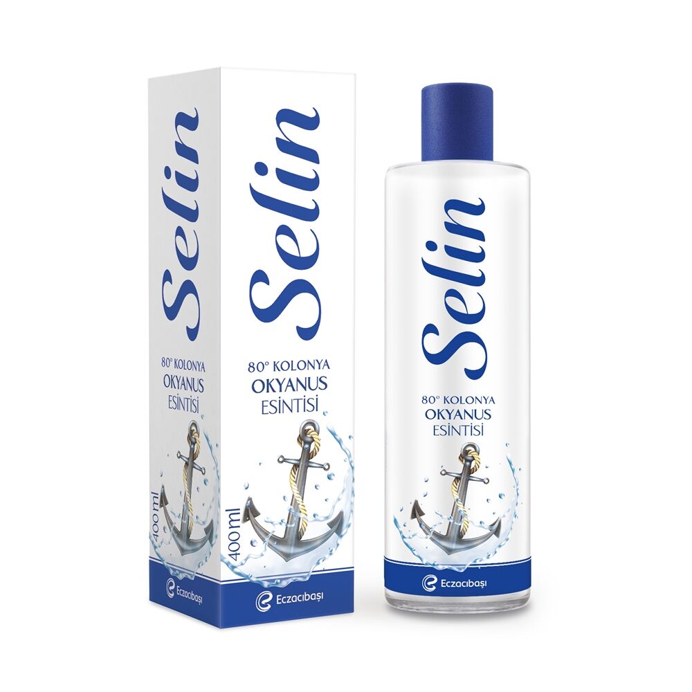 Selin Okyanus Esintisi Kolonya PVC Şişe 400 ml - 2 Adet