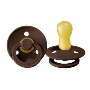 Bibs Colour Bebek Doğal Kauçuk Emzik 6-18 Ay - Mocha
