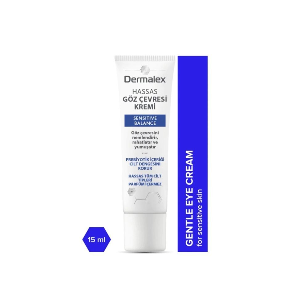 Dermalex Sensitive Balance Hassas Göz Çevresi Bakım Kremi 15 ml