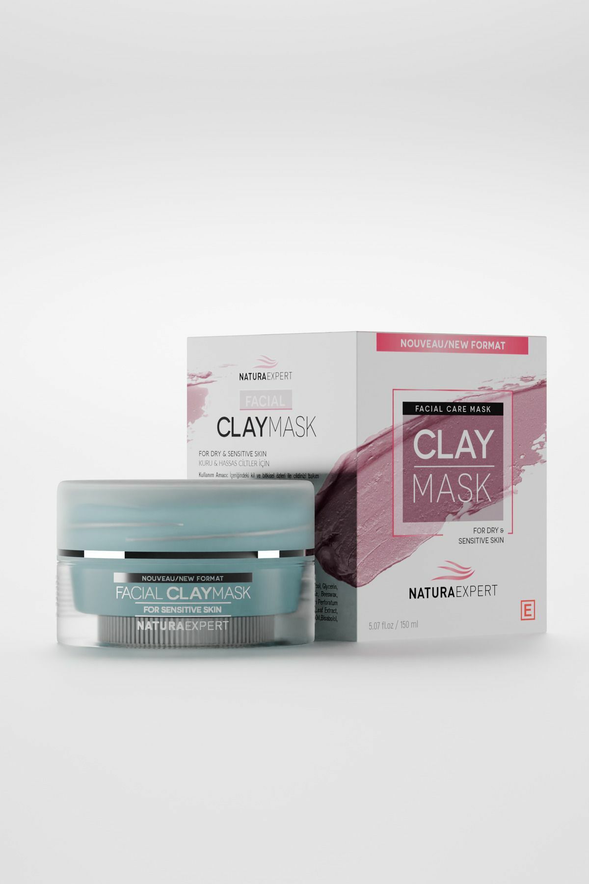 Naturaexpert Facial Clay Mask For Dry Sensitive Skin Kuru Hassas Ciltler 100 ml