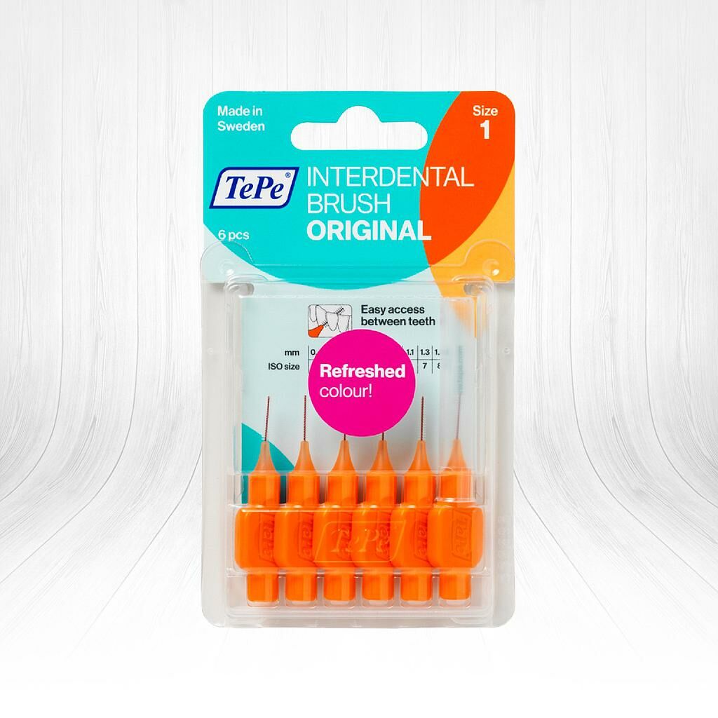 Pakdent Arayüz Fırçası L Tipi 0,45 mm 6'lı - Turuncu